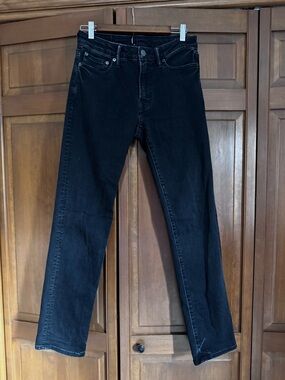 American Eagle Outfitters Men’s Slim Straight Black Jeans